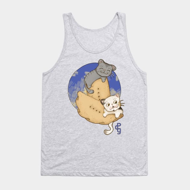 Empanada Cats Tank Top by Sutilmente